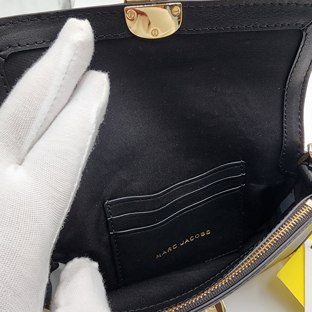 Marc Jacobs Mini J Marc Shoulder, Chain, Clutch, Crossbody Strap, Dust … - Picture 7 of 16